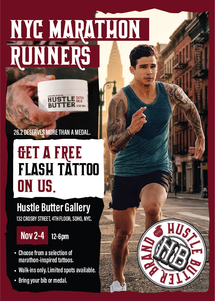 2026 NYC Marathon x Hustle Butter