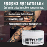 Hustle Butter Fragrance-Free Tattoo Balm (5 fl oz)