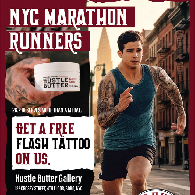 2026 NYC Marathon x Hustle Butter