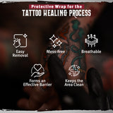 Hustle Butter Tattoo Aftercare Wrap 9.8 IN X 2.2 YDS ROLL